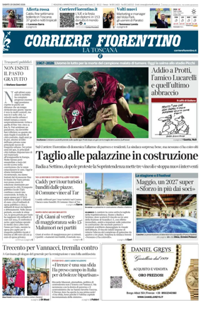 Cover of Corriere Fiorentino