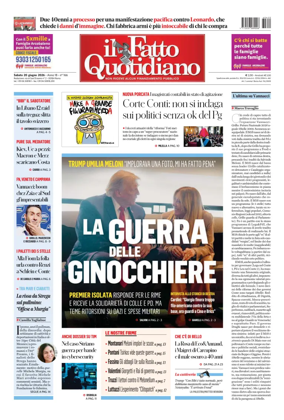 Cover of Il Fatto Quotidiano