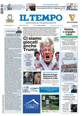 Cover of Il Tempo (Nazionale)