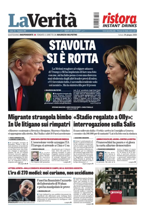 Cover of La Verita (Italia)