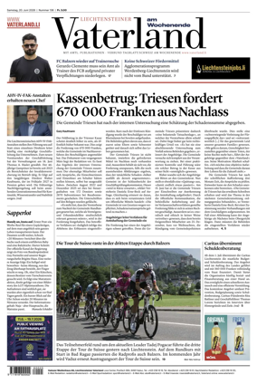Cover of Liechtensteiner Vaterland