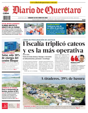 Cover of Diario de Queretaro