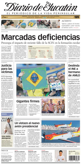 Cover of Diario de Yucatan