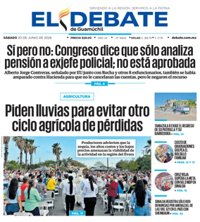 Cover of El Debate de Guamuchil