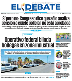 Cover of El Debate de Los Mochis