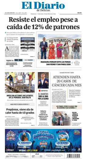 Cover of El Diario de Delicias