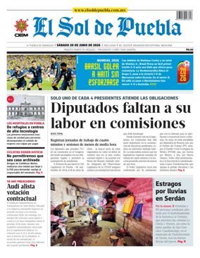 Cover of El Sol de Puebla
