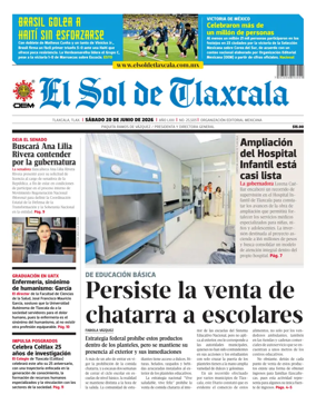 Cover of El Sol de Tlaxcala