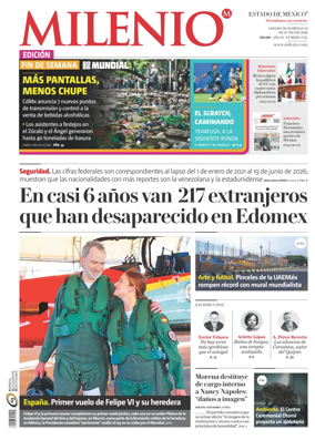Cover of Milenio Edo de Mexico
