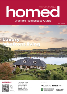 Cover of Homed Waikato Region