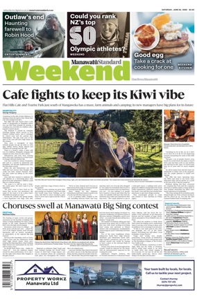 Cover of Manawatu Standard