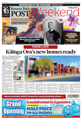 Cover of Rotorua Daily Post