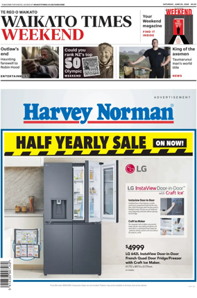 Cover of Waikato Times