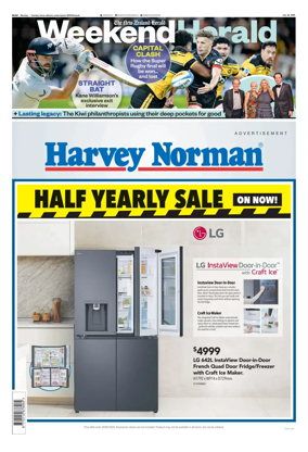 Cover of Weekend Herald