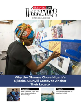 Cover of Business Day (Nigeria)