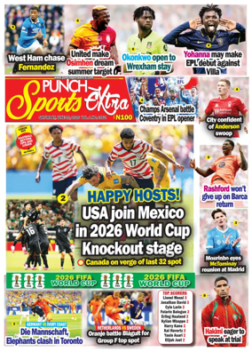 Cover of Punch Sports Extra