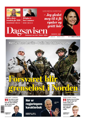 Cover of Dagsavisen