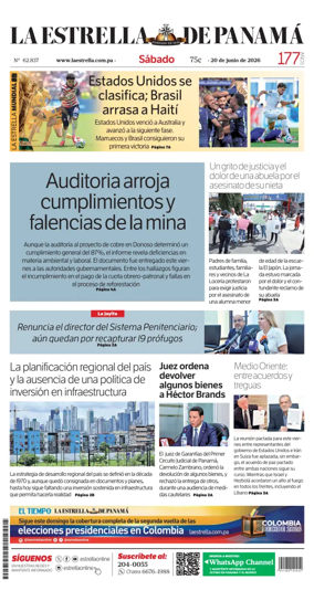Cover of La Estrella de Panama