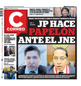 Cover of Diario Correo