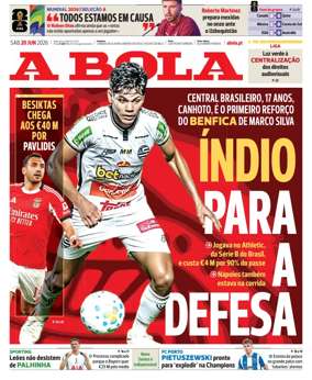Cover of A BOLA (Portuguese)