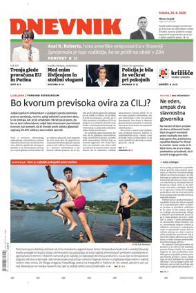 Cover of Dnevnik (Slovenija)