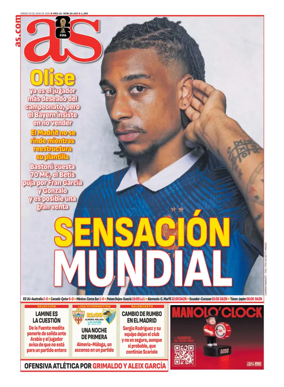 Cover of AS (Levante)