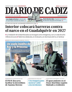 Cover of Diario de Cadiz