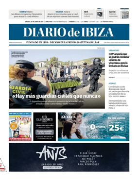 Cover of Diario de Ibiza