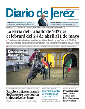 Cover of Diario de Jerez