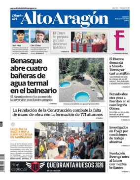 Cover of Diario del Alto Aragon