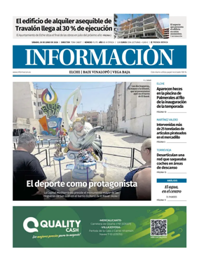 Cover of Diario Informacion (Elche y Vega Baja)