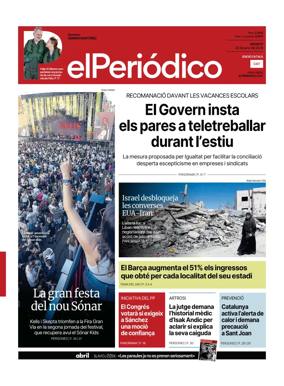 Cover of El Periodico - Catala