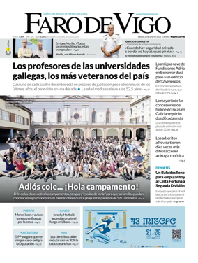 Cover of Faro de Vigo