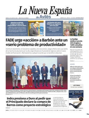 Cover of La Nueva Espana (Aviles)