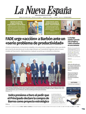 Cover of La Nueva Espana (Oriente)