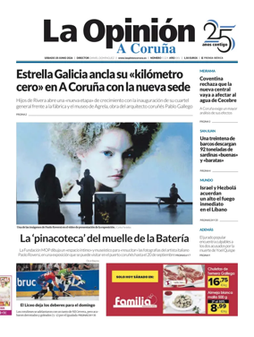 Cover of La Opinion de A Coruna