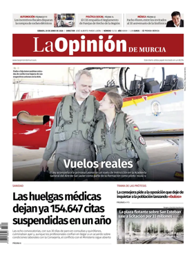 Cover of La Opinion de Murcia