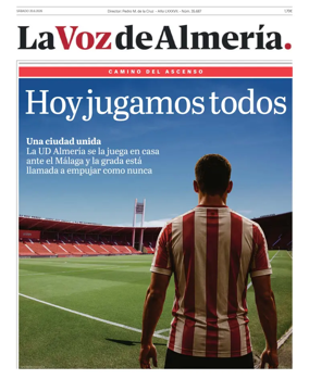 Cover of La Voz de Almeria
