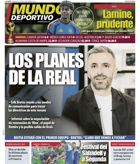 Cover of Mundo Deportivo (Gipuzkoa)