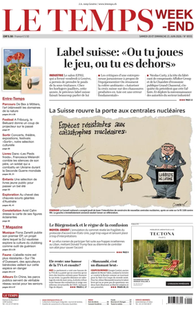 Cover of Le Temps
