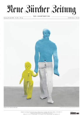 Cover of Neue Zurcher Zeitung