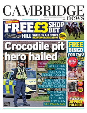 Cover of Cambridge News