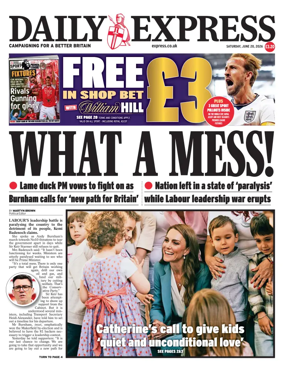 Cover of Daily Express