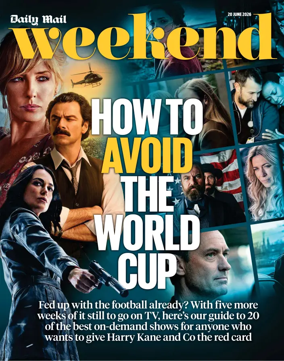 Cover of Daily Mail Weekend Magazine