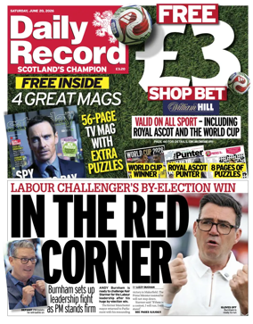 Cover of Daily Record
