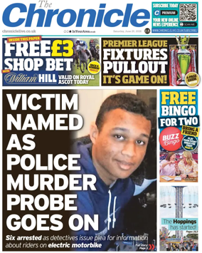 Cover of The Chronicle (UK)
