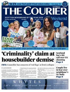 Cover of The Courier & Advertiser (Fife Edition)