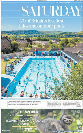 Cover of The Daily Telegraph – Saturday Supplement