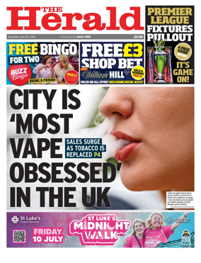 Cover of The Plymouth Herald