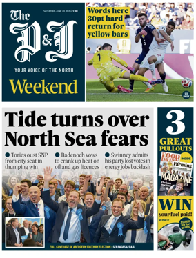 Cover of The Press and Journal (Aberdeen and Aberdeenshire)